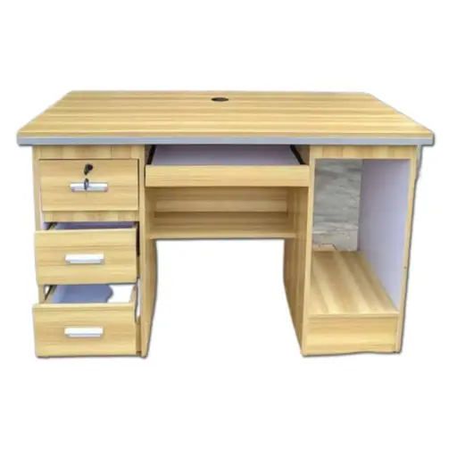 Bureautique en Bois avec Rangements